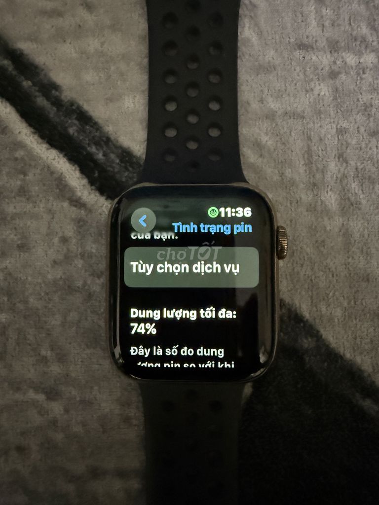 Apple Watch Series 5 44mm Đen. Mua bán Thiết bị đeo thông minh tại Quận Ba Đình Hà Nội được đăng bởi Quân Trần hình 1