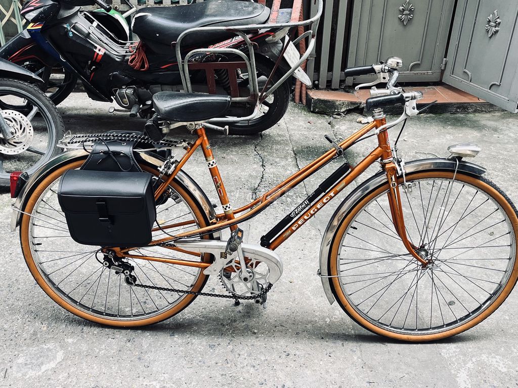 Bán xe cổ  peugeot da đồng 197x. Mua bán Xe đạp tại Quận Đống Đa Hà Nội được đăng bởi Nguyen Dat hình 1