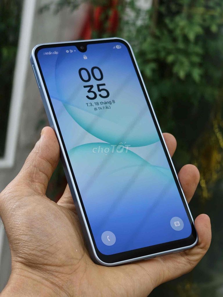 Samsung Galaxy A17 128GB Xanh 2 SIM. Mua bán Điện thoại tại Quận Hoàng Mai Hà Nội được đăng bởi trần khương androi hình 1