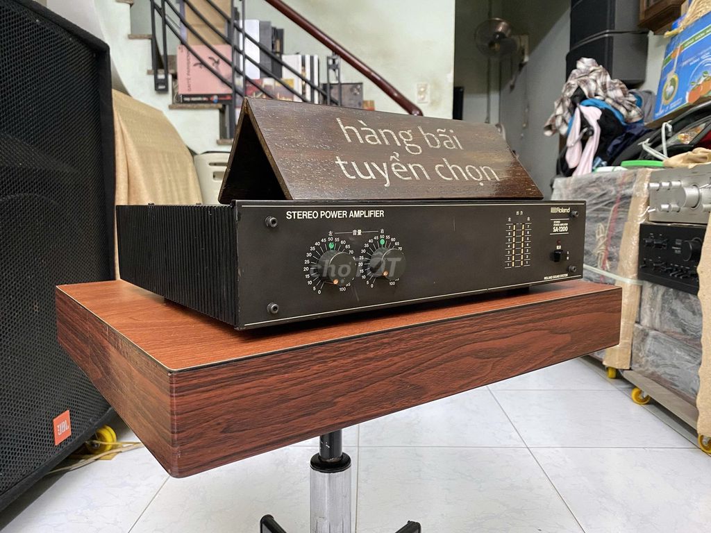 Sale Amply Roland SA-1200 made in Japan. Mua bán Tivi, Âm thanh tại Quận Tân Bình Tp Hồ Chí Minh được đăng bởi nhut audio hình 1