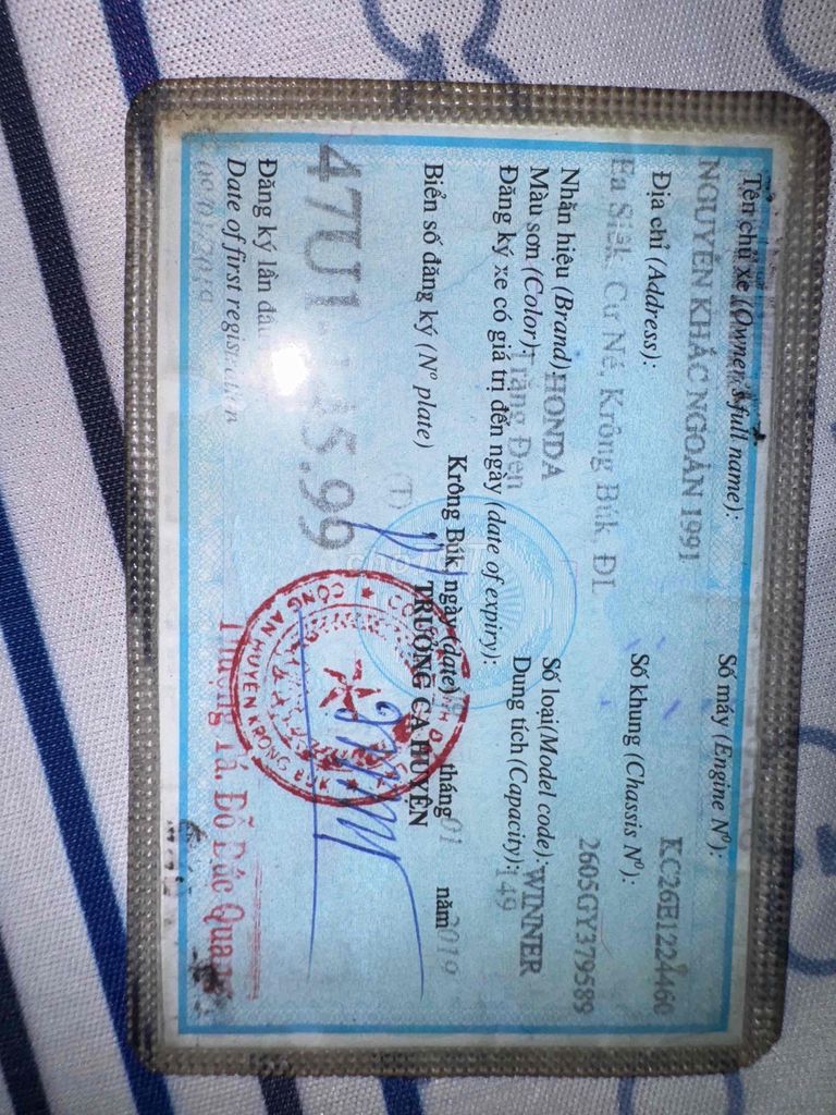 Cần bán xe win v1 máy êm zin. Mua bán Xe máy tại Thành phố Thủ Đức Tp Hồ Chí Minh được đăng bởi Hùng Nguyễn hình 1