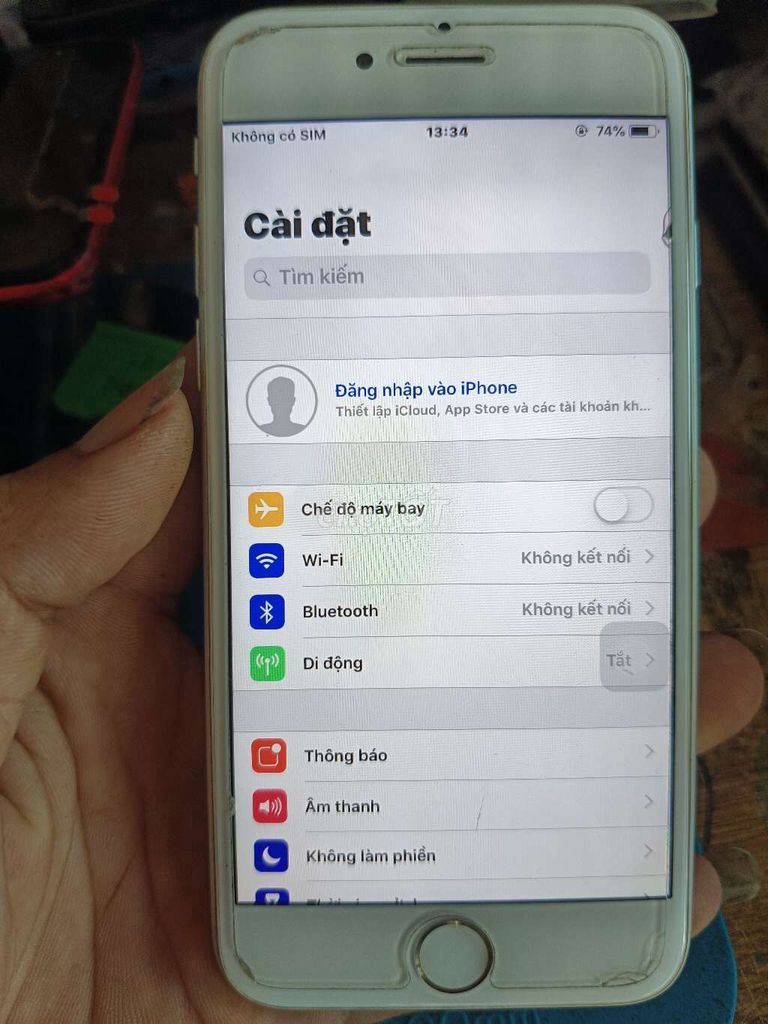 Apple iPhone 6 Bạc Đã sử dụng. Mua bán Điện thoại tại Huyện Cầu Kè Trà Vinh được đăng bởi điên thoại cổ  hình 1