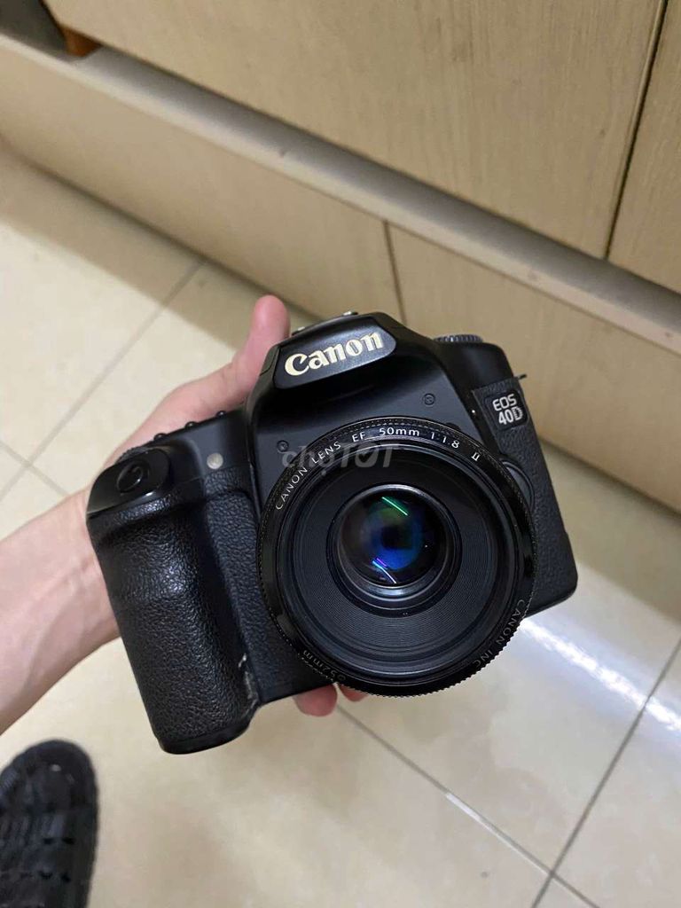 Canon 40D kèm lens 50 1.8ii. Mua bán Máy ảnh, Máy quay tại Quận Hoàng Mai Hà Nội được đăng bởi Quyết hình 1