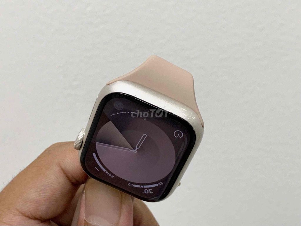 Apple Watch Series 7 GPS 41mm Starlight Zin Đẹp98%. Mua bán Thiết bị đeo thông minh tại Quận Ninh Kiều Cần Thơ được đăng bởi Cầm đồ Nhanh hình 2