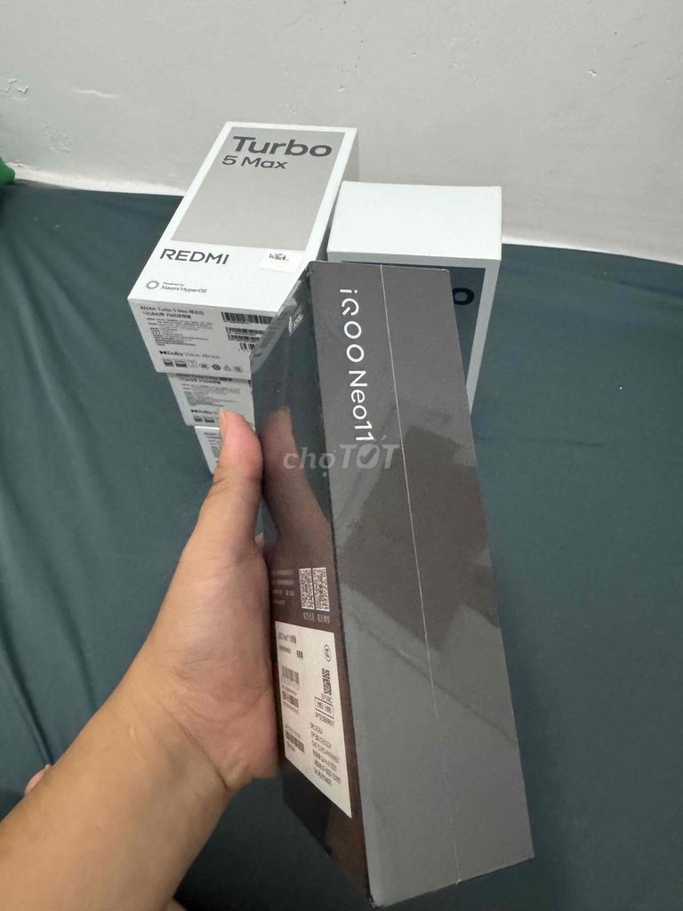 Turbo 5 Max New và iqoo Neo 11 New. Mua bán Điện thoại tại Thành phố Vĩnh Long Vĩnh Long được đăng bởi Thanh Tùng hình 1