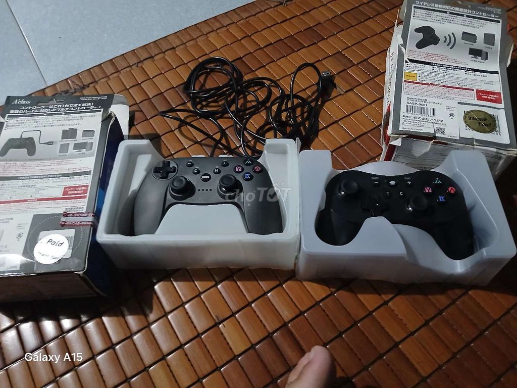 Tay cầm chơi game Aclass Đen. Mua bán Thiết bị chơi game tại Quận Gò Vấp Tp Hồ Chí Minh được đăng bởi Anh manh hình 1