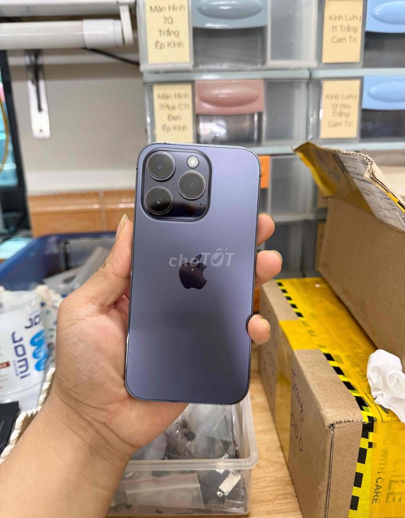 Bán iPhone 14 Pro-256GB Tím. Mua bán Điện thoại tại Quận Ngô Quyền Hải Phòng được đăng bởi Điện Thoại Hải Phòng  hình 1