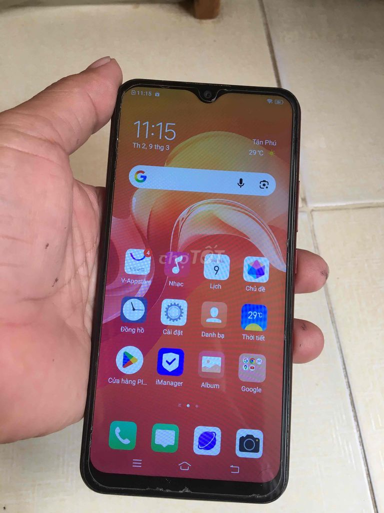 Vivo y11 ram 3/32g pin 5000. Mua bán Điện thoại tại Quận Tân Phú Tp Hồ Chí Minh được đăng bởi điện thoại chữa cháy hình 1