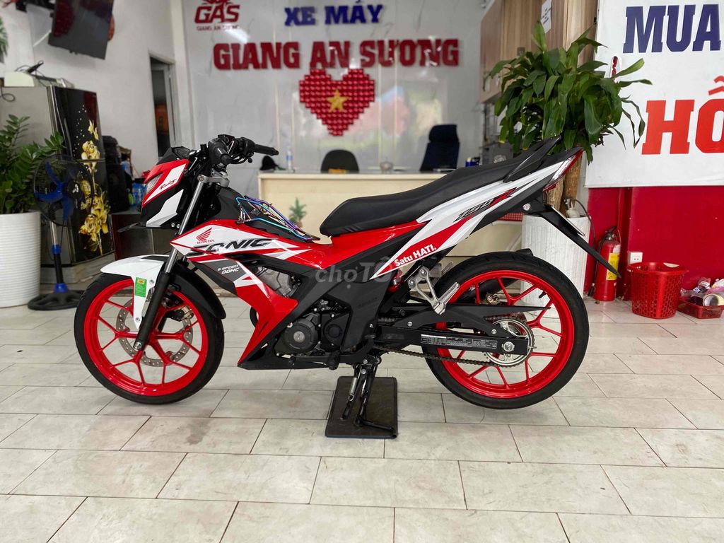 Honda Sonic 150 đk 2023 màu đỏ trắng BSTP. Mua bán Xe máy tại Quận 12 Tp Hồ Chí Minh được đăng bởi Xe Máy Hoàng Giang An Sương  hình 3