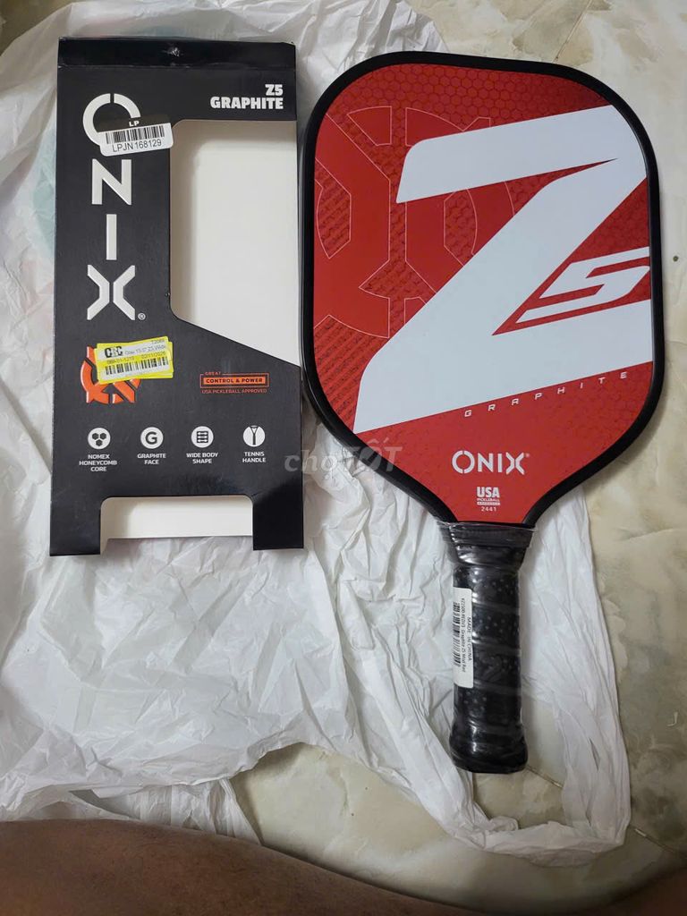 Vợt pickleball Onix Z5 xách tay Mỹ, chính hãng. Mua bán Đồ thể thao, Dã ngoại tại Quận Tân Phú Tp Hồ Chí Minh được đăng bởi Liêm hình 1