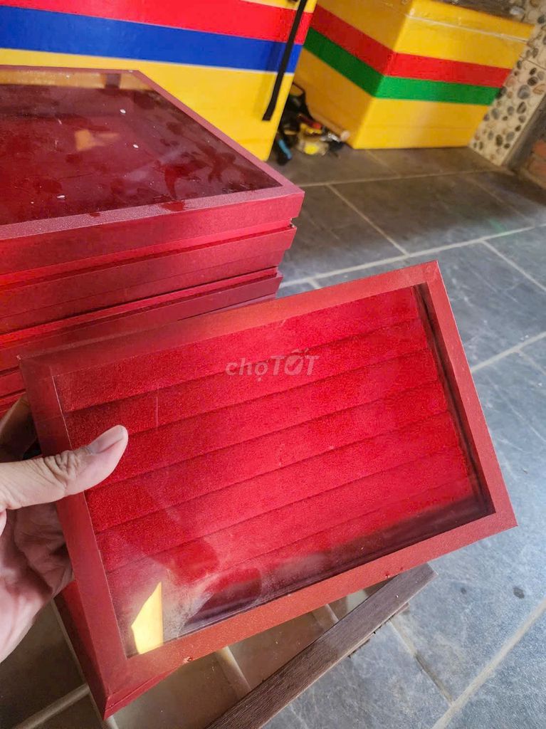 Thanh lý hơn 10 hộp đựng dây chuyền trang sức. Mua bán Phụ kiện thời trang khác tại Huyện Chơn Thành Bình Phước được đăng bởi Đồng Hồ Mắt Kính Độc Đẹp Hiếm PND hình 1