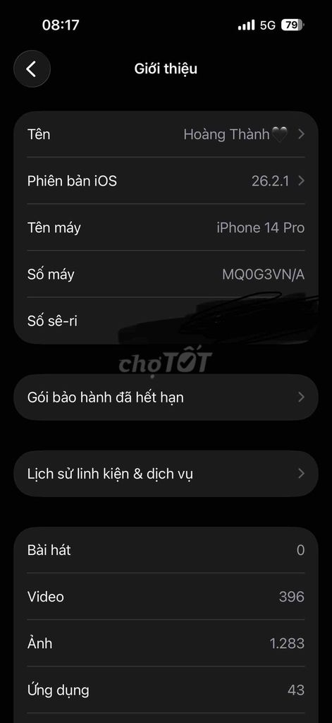 iphone 14pro. Mua bán Điện thoại tại Huyện Khoái Châu Hưng Yên được đăng bởi thành  hình 1