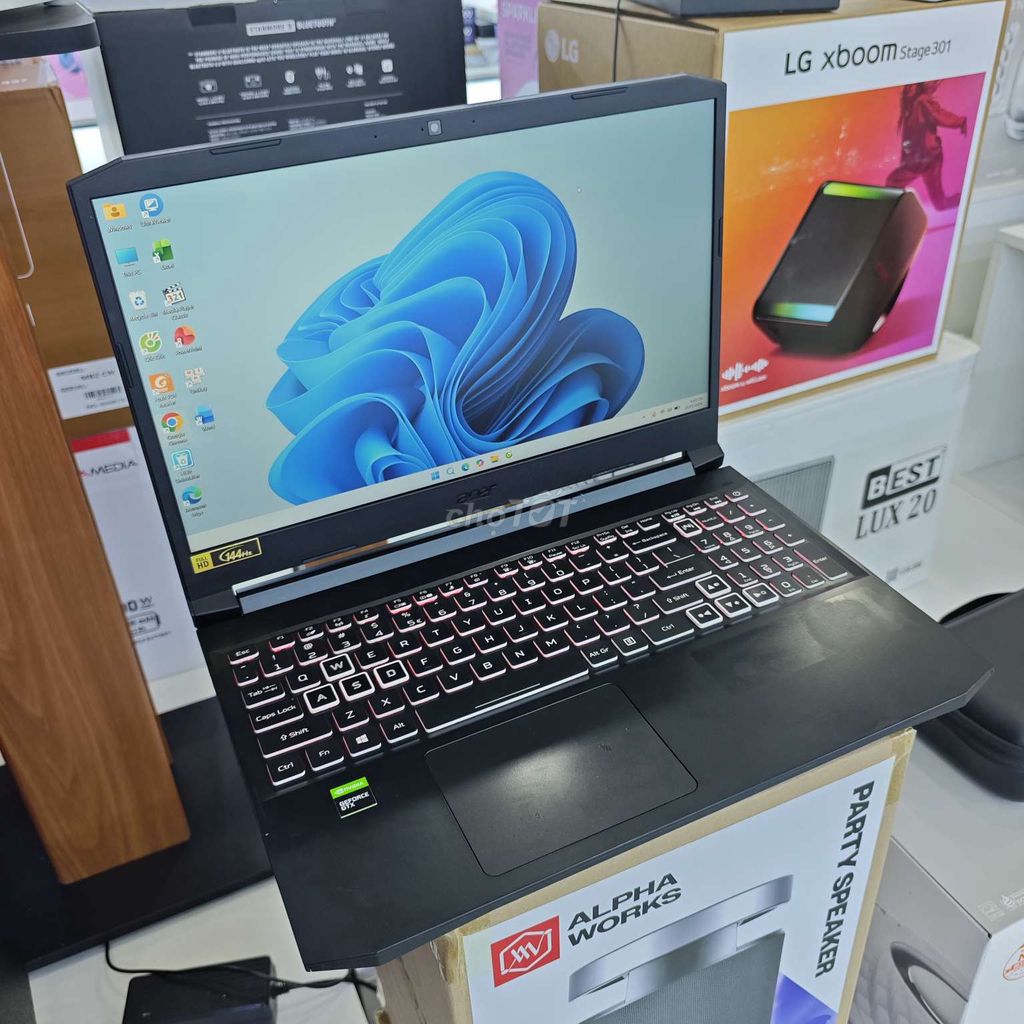Acer Nitro 5 i5-11300H 15.6 inch 16GB/500GB. Mua bán Laptop tại Thành phố Tam Kỳ Quảng Nam được đăng bởi METECH COMPUTER hình 1