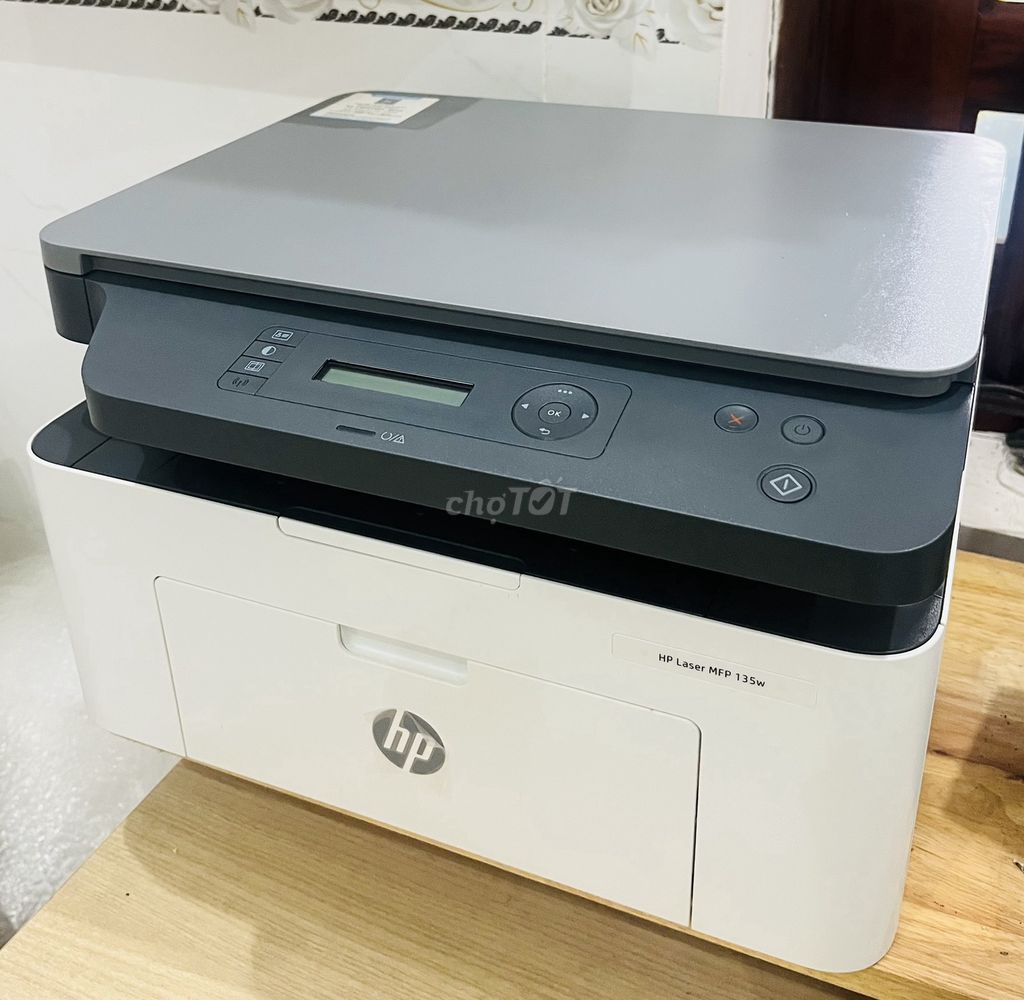 Máy in đa chức năng HP Laser MFP 135W Wi-Fi Trắng. Mua bán Đồ dùng văn phòng tại Quận Cái Răng Cần Thơ được đăng bởi Công Quý hình 1