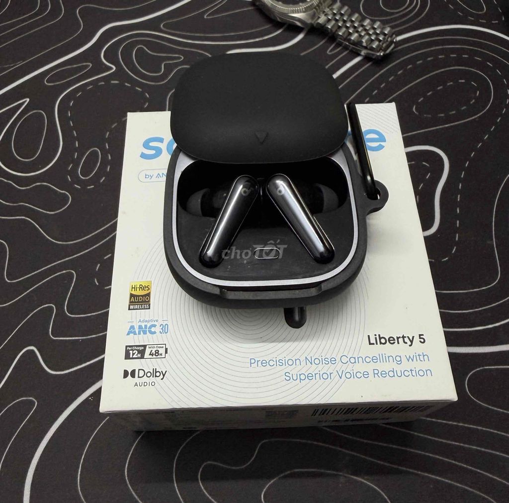 Tai nghe Soundcore Liberty 5 Đen. Mua bán Tivi, Âm thanh tại Huyện Phú Lộc Thừa Thiên Huế được đăng bởi C hình 1