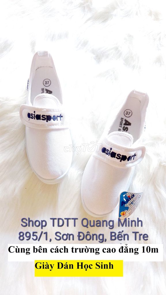 Giày Dán Học SInh | Shop TDTT Quang Minh. Mua bán Giày dép tại Thành phố Bến Tre Bến Tre được đăng bởi CHAI LỌ BEAUTYCOCO hình 1