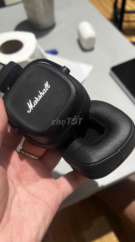 Tai nghe Marshall Major 5 Đen và trắng. Mua bán Tivi, Âm thanh tại Quận Cẩm Lệ Đà Nẵng được đăng bởi văn  hình 1