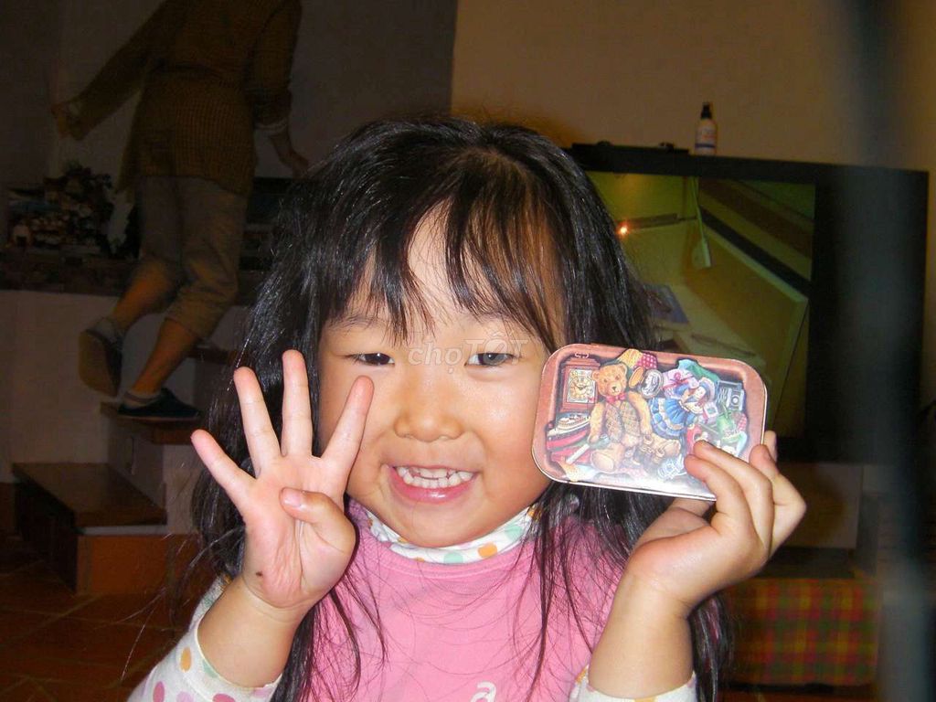 Máy ảnh Sanyo Nhật bãi màu vintage