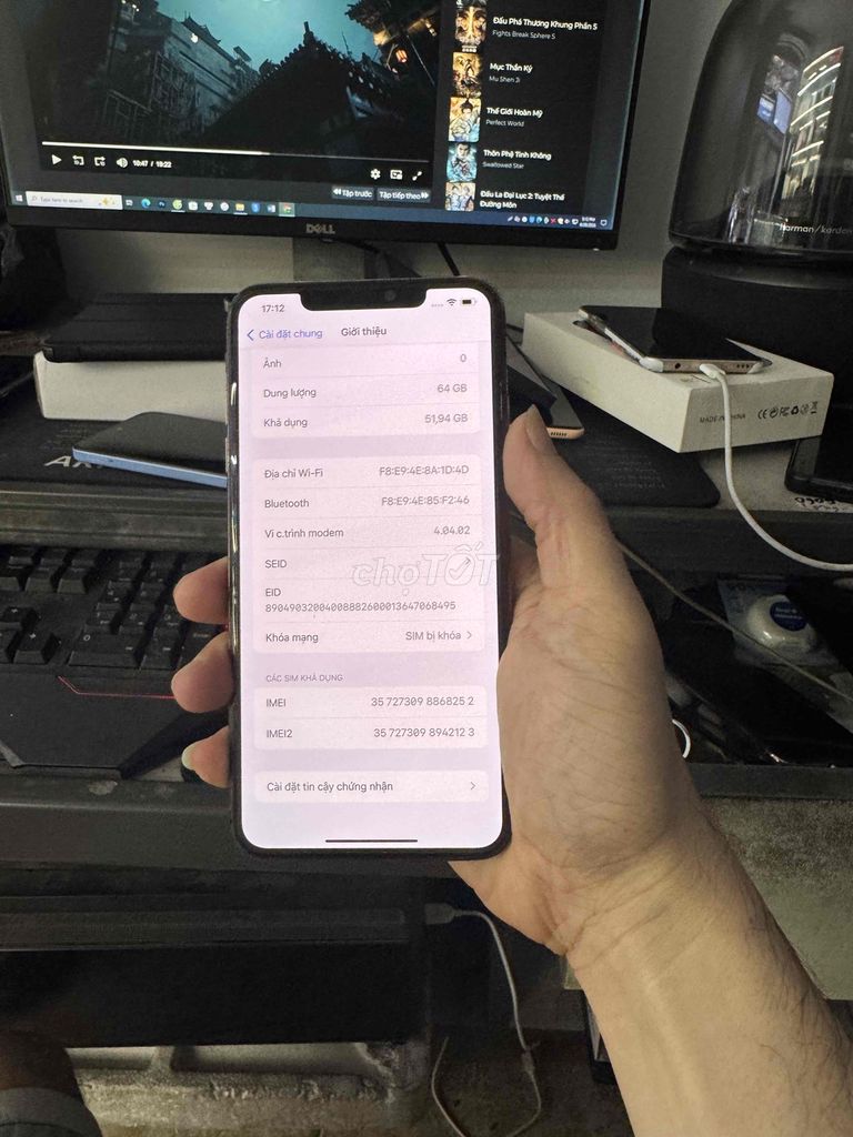 Apple iPhone XS Max 64GB Vàng Lock zin all. Mua bán Điện thoại tại Quận Lê Chân Hải Phòng được đăng bởi Phuong hình 1