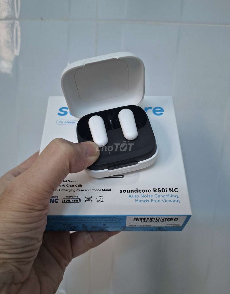 Tai nghe Soundcore R50i NC Trắng mới keng fullbox. Mua bán Tivi, Âm thanh tại Quận 7 Tp Hồ Chí Minh được đăng bởi Uncle M hình 1