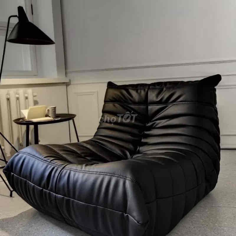 Ghế sofa Togo Da Đen Hiện đại. Mua bán Bàn ghế tại Quận Tân Bình Tp Hồ Chí Minh được đăng bởi Tên chưa cung cấp hình 1