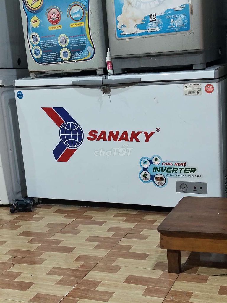 Tủ đông mát Sanaky Inverter Trắng. Mua bán Tủ lạnh tại Thành phố Dĩ An Bình Dương được đăng bởi Thu Hà hình 1