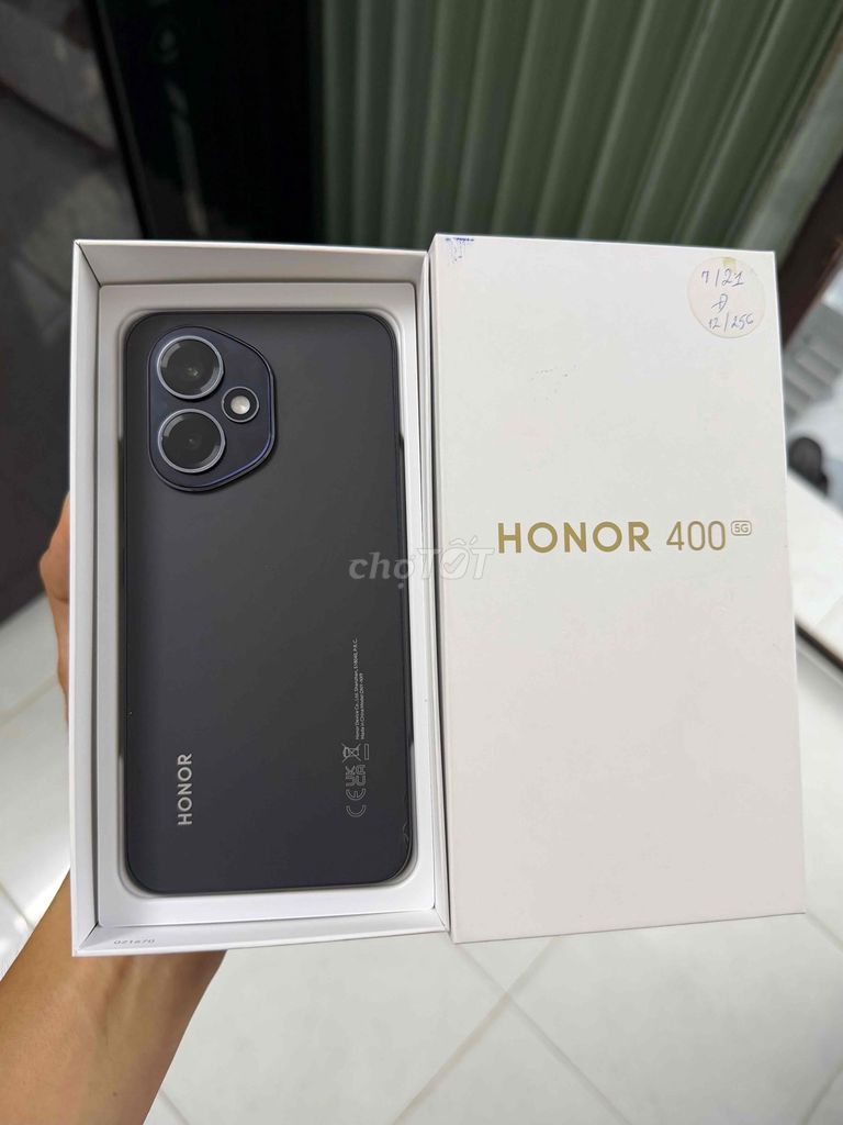 Honor 400 5G Đen 12/256 nguyên zin full box bh dài. Mua bán Điện thoại tại Thành phố Long Xuyên An Giang được đăng bởi Khải hình 1