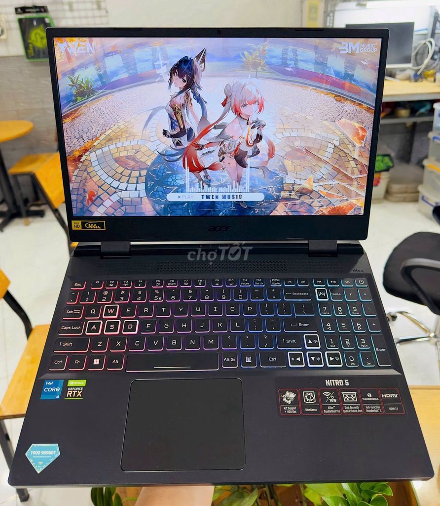 Acer Nitro 5 Tiger i5-12500H 15.6 inch 16GB/512GB. Mua bán Laptop tại Thành phố Thủ Đức Tp Hồ Chí Minh được đăng bởi Hội Đồ Điện Tử hình 1