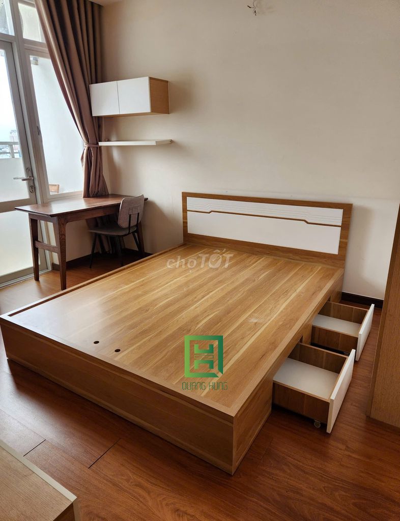 GIƯỜNG NGỦ GỖ MDF CAO CẤP HIỆN ĐẠI GIÁ RẺ- GIƯỜNG. Mua bán Giường, chăn ga gối nệm tại Huyện Củ Chi Tp Hồ Chí Minh được đăng bởi Nội Thất Quang Hùng TD hình 1