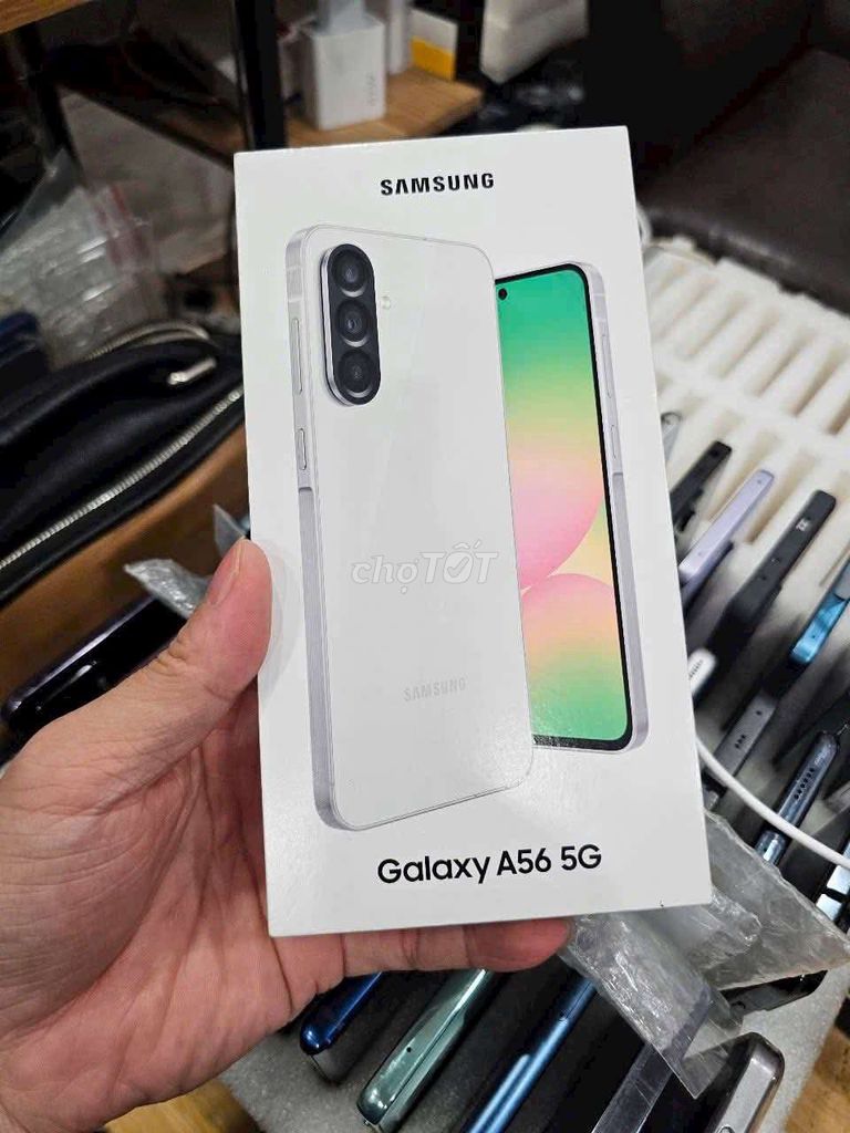 Samsung A56 5G XÁM FBOX BẢN 12/256 ZIN V/N T8/2026. Mua bán Điện thoại tại Quận Tân Phú Tp Hồ Chí Minh được đăng bởi Ngô Minh Mobile  hình 1