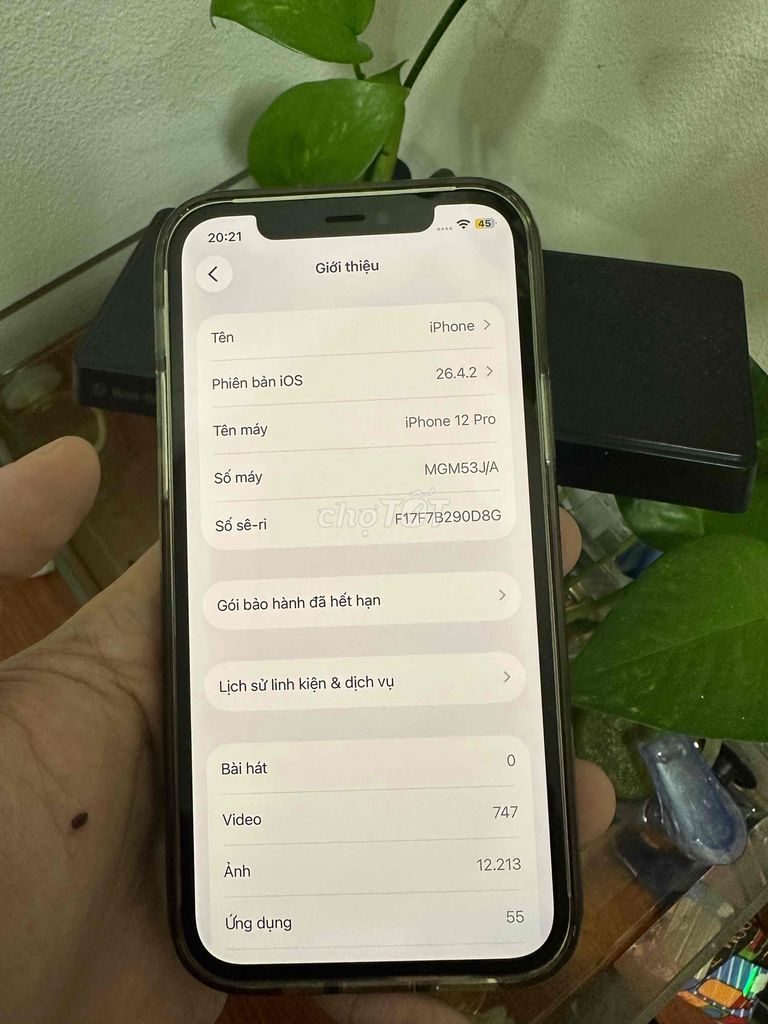 Cần bán ip12 pro 128g xám người dùng. Mua bán Điện thoại tại Quận 8 Tp Hồ Chí Minh được đăng bởi Ngô Tấn Tài hình 1