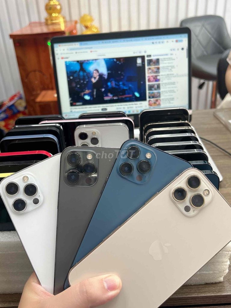Apple iPhone 12 prm 128GB/256GB Nhiều màu. Mua bán Điện thoại tại Huyện Hóc Môn Tp Hồ Chí Minh được đăng bởi Bình Apple Store hình 1