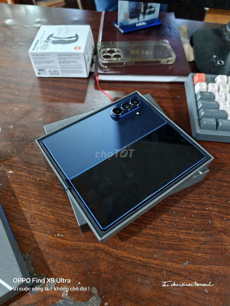 Samsung Galaxy Z Fold 7 512Gb Xanh Đã sử dụng. Mua bán Điện thoại tại Thành phố Thủ Dầu Một Bình Dương được đăng bởi Việt Phê hình 1