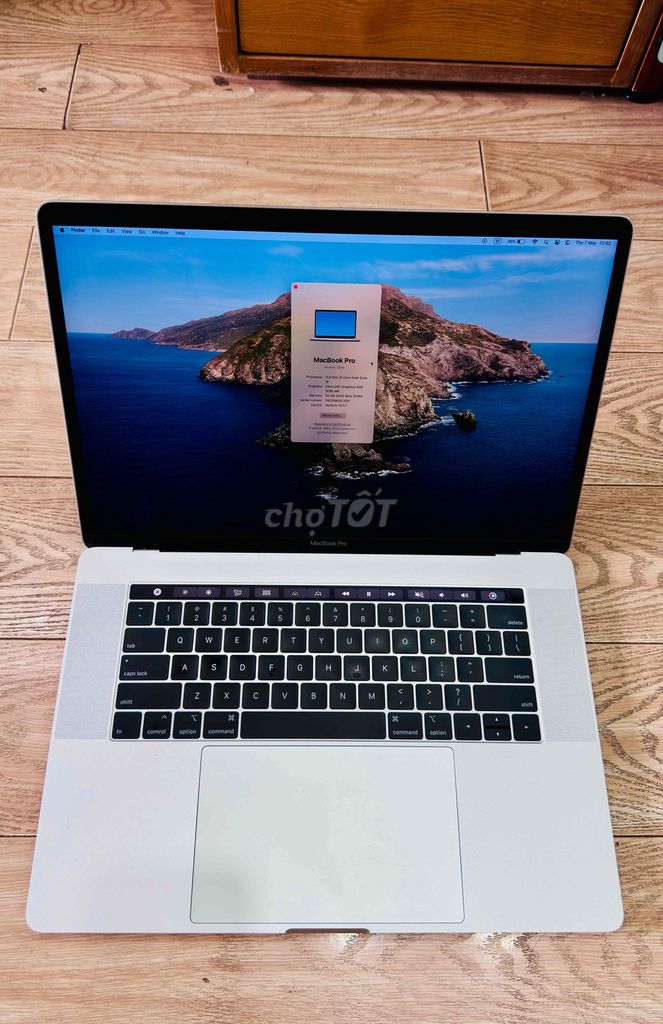 Apple Macbook Pro 15in 2019/ i9 32GB/512GB Mới 99%. Mua bán Laptop tại Quận Gò Vấp Tp Hồ Chí Minh được đăng bởi MACAZ hình 1