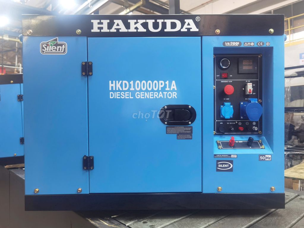 Máy phát điện HAKUDA HKD10000P1A. Mua bán Đồ chuyên dụng, Giống nuôi trồng tại Quận Hoàng Mai Hà Nội được đăng bởi Nguyễn Anh Đức  hình 1