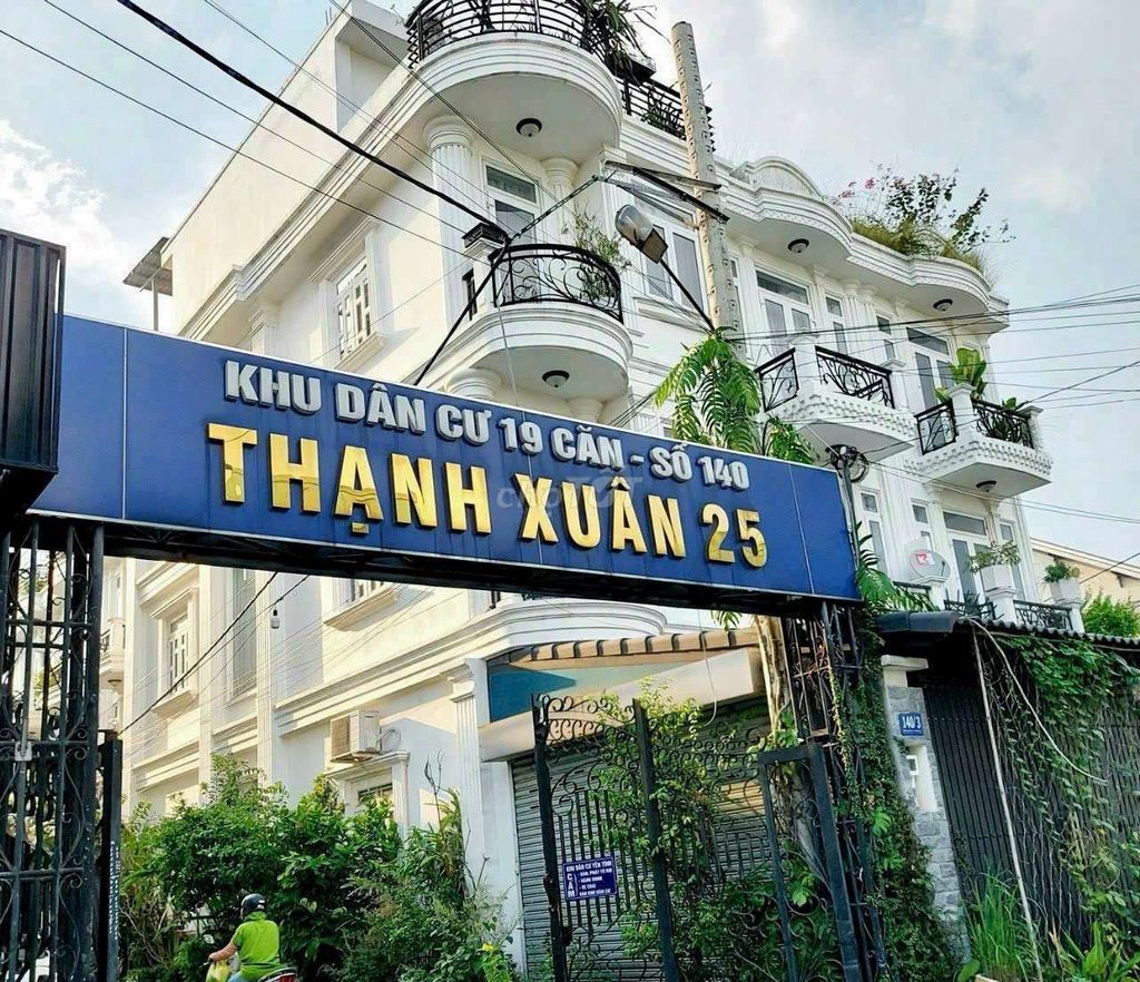 Nhà SHR thạnh xuân 25. 1 trệt 3 lầu mới