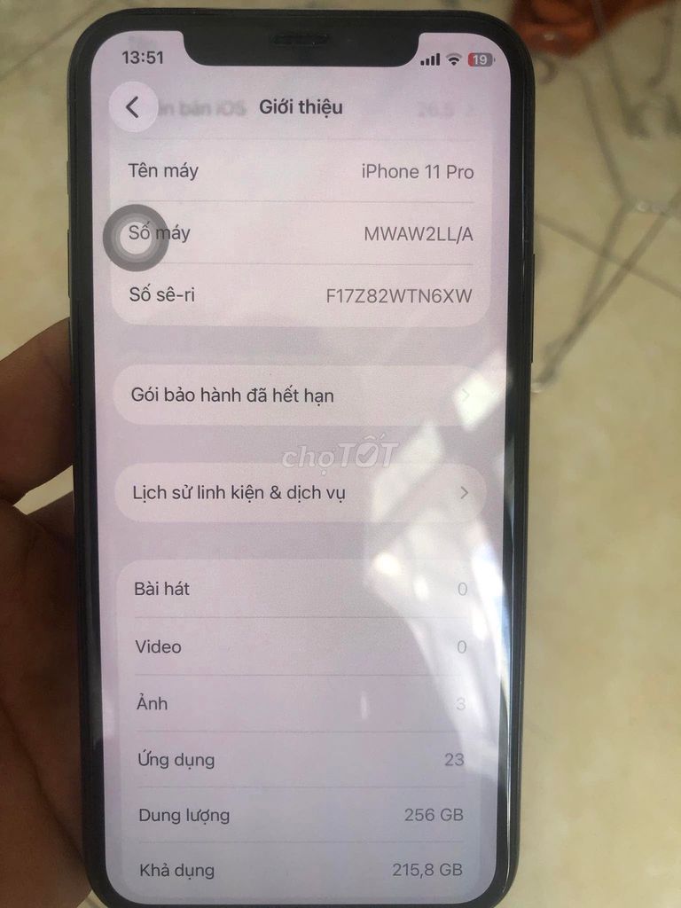 Apple iPhone 11 Pro 256GB Xanh rêu. Mua bán Điện thoại tại Quận 12 Tp Hồ Chí Minh được đăng bởi Hội Đồ Điện Tử hình 1
