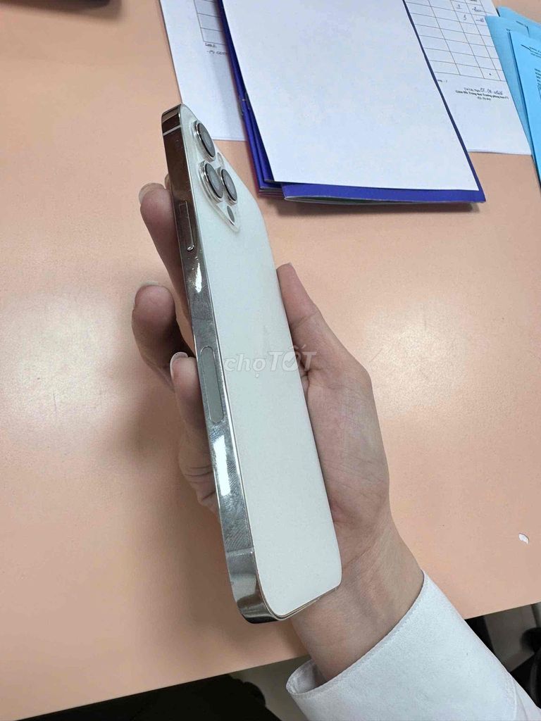 iPhone 12 Pro Max 128GB Trắng. Mua bán Điện thoại tại Thị xã Cai Lậy Tiền Giang được đăng bởi duy nguyễn hình 1
