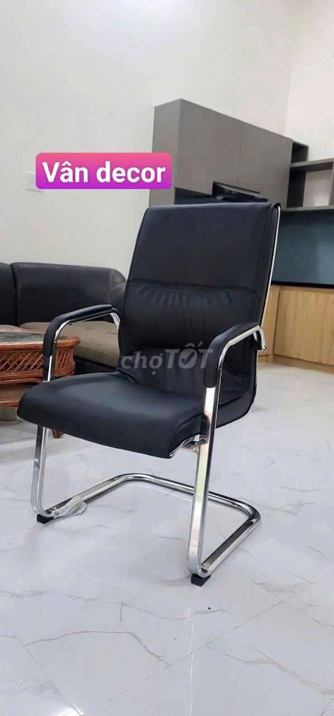 Ghế da giâm đốc chân quỳ C. Mua bán Bàn ghế tại Thành phố Thủ Đức Tp Hồ Chí Minh được đăng bởi Vân Decor hình 3