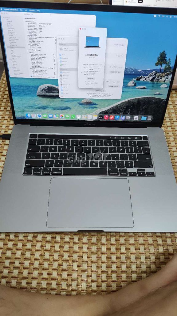 Apple Macbook Pro 16 inch i9 32GB 1TB Xám. Mua bán Laptop tại Quận Thanh Xuân Hà Nội được đăng bởi hTC hình 1