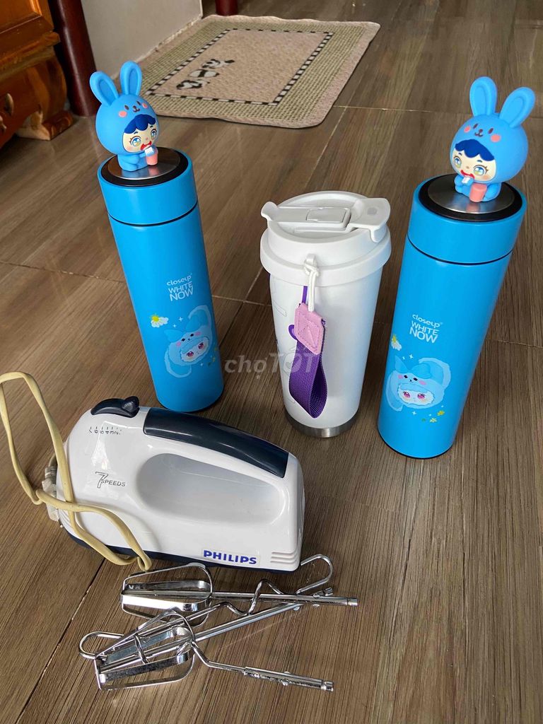 Bình giữ nhiệt Inox Xanh. Mua bán Dụng cụ nhà bếp tại Quận Bình Thuỷ Cần Thơ được đăng bởi Bảo Anh hình 1