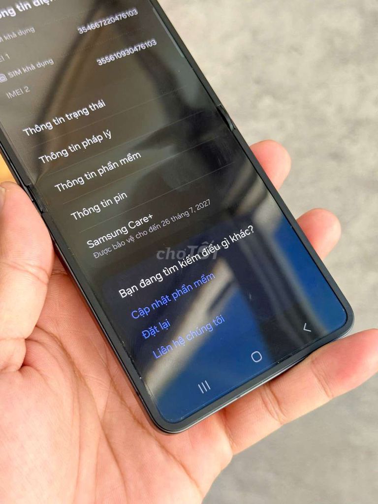 SAMSUNG ZLIP 7 256G CARE 7.2027 AN TÂM. Mua bán Điện thoại tại Thành phố Thủ Đức Tp Hồ Chí Minh được đăng bởi Chung Store hình 2