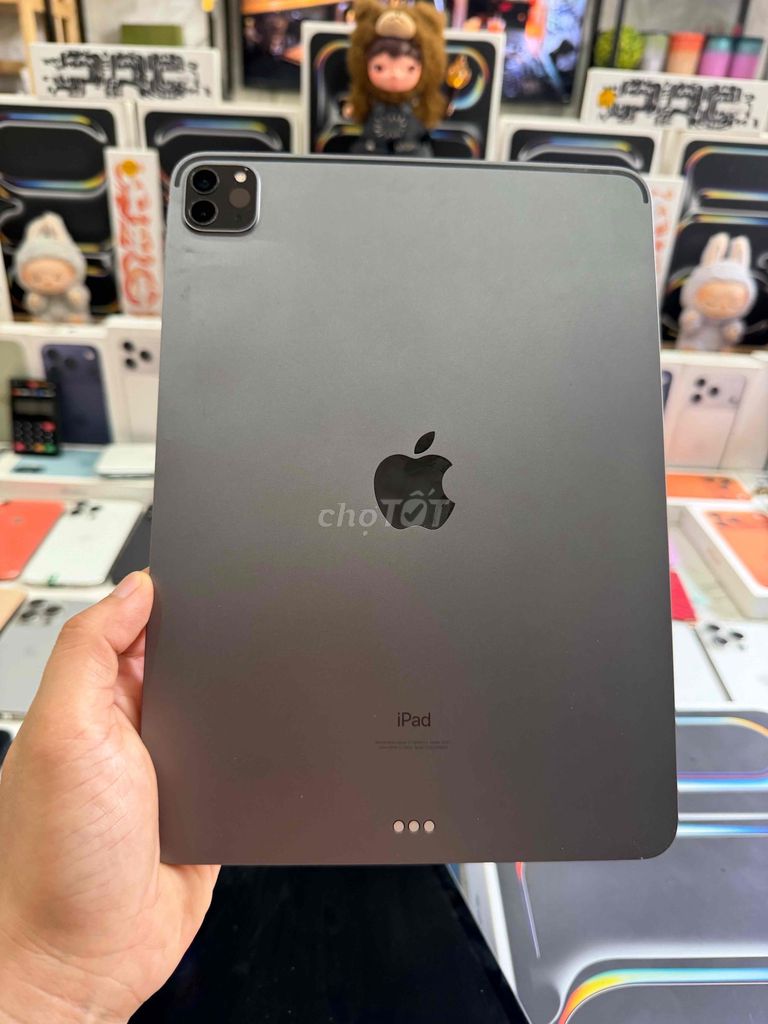 IPad Pro 11" Chip M1 512G Xám Pin 95% Zin All. Mua bán Máy tính bảng tại Thành phố Thủ Đức Tp Hồ Chí Minh được đăng bởi Táo Uy Tín Chuyên Cung Cấp Sỉ Và Lẻ Tuyển Công Tác Viên hình 1