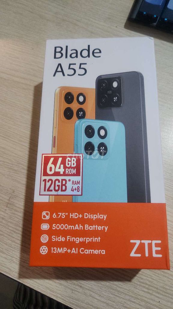 ZTE Blade A55 64GB. Mua bán Điện thoại tại Quận Bình Tân Tp Hồ Chí Minh được đăng bởi Lộc Nguyễn  hình 1