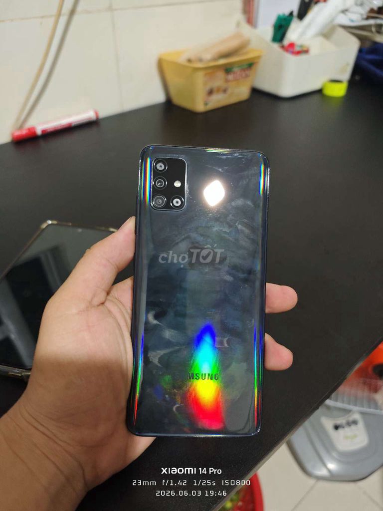 Samsung A51 8GB/128GB Đen. Mua bán Điện thoại tại Thành phố Thủ Đức Tp Hồ Chí Minh được đăng bởi Minh Đạo G hình 1