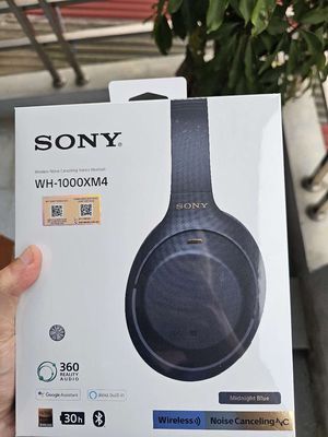 Tai nghe sony WH-1000XM4 xanh blue. Mua bán Tivi, Âm thanh tại Thành phố Bắc Ninh Bắc Ninh được đăng bởi Quân Nguyễn