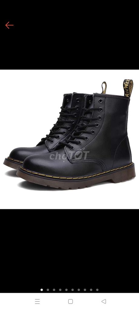 Thanh lý giày boot cao size 45