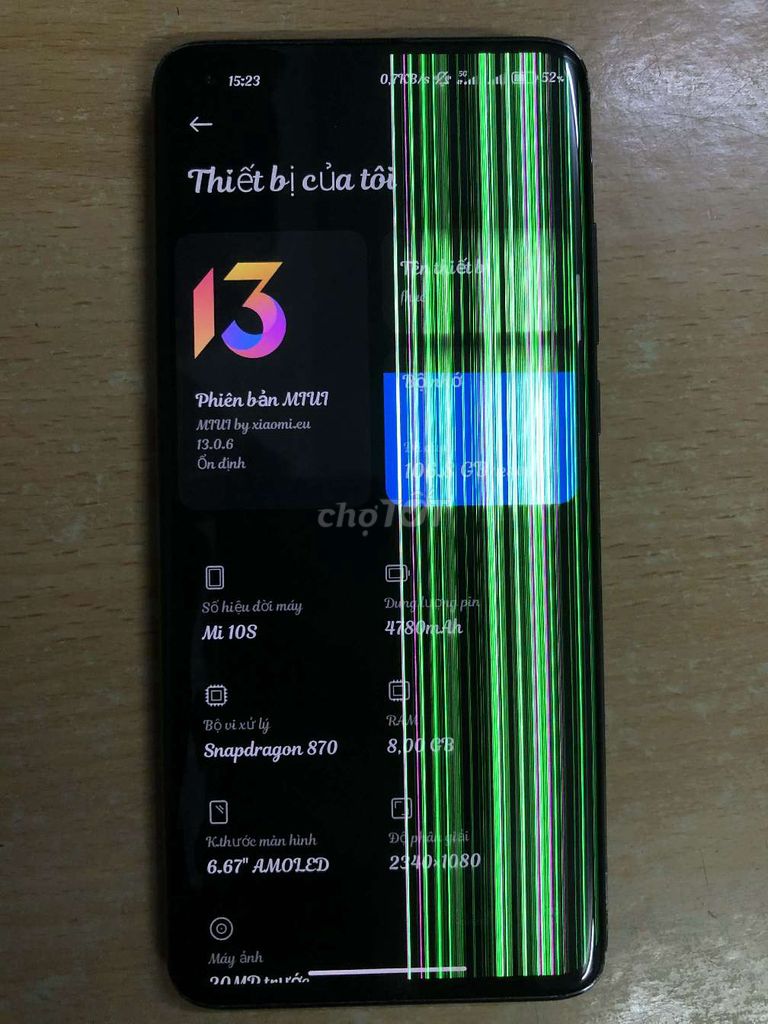 Xiaomi Mi 10S Đen. Mua bán Điện thoại tại Quận Bắc Từ Liêm Hà Nội được đăng bởi fhuc tt hình 1