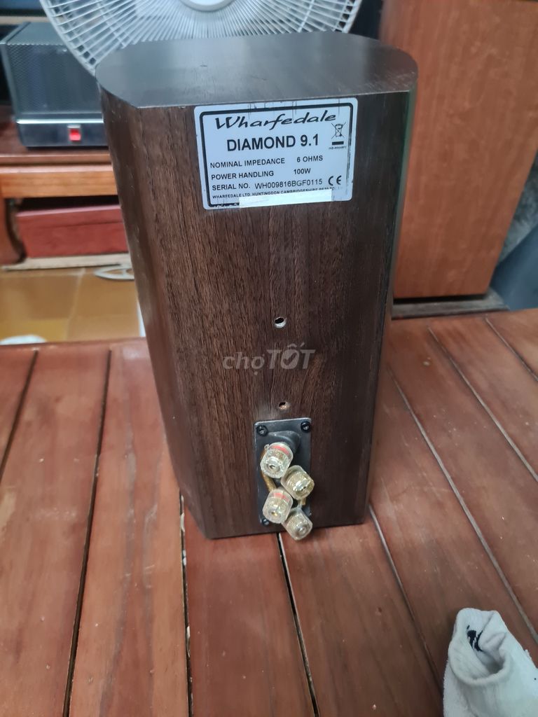 Bookshelf Wharfedale Diamond 9.1 Walnut như mới. Mua bán Tivi, Âm thanh tại Quận Đống Đa Hà Nội được đăng bởi Dungnguyen  hình 2