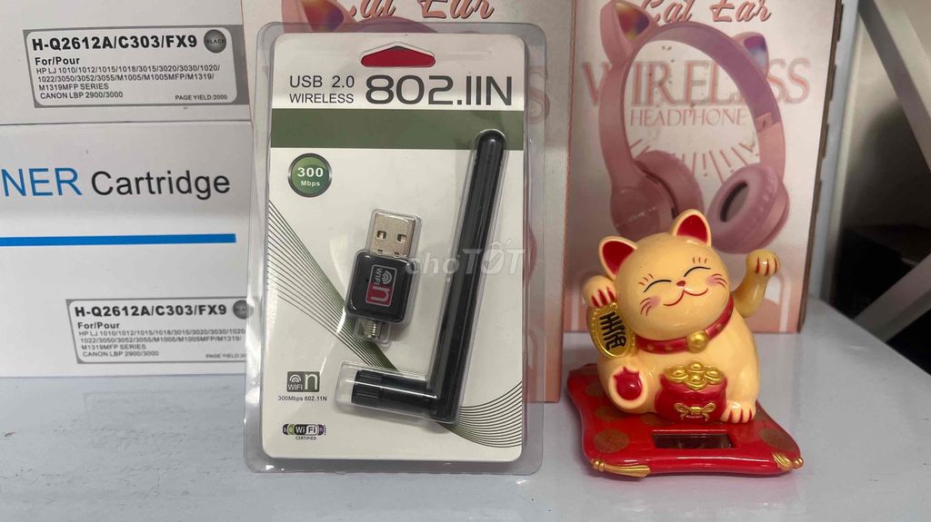 USB THU WIFI 802. BH 3T. Mua bán Phụ kiện (Màn hình, Chuột...) tại Quận Cái Răng Cần Thơ được đăng bởi VI TÍNH THẾ PHONG hình 1